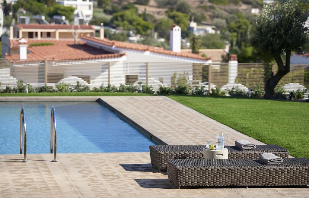 Elaia Luxury Suites Lagonisi Exterior foto