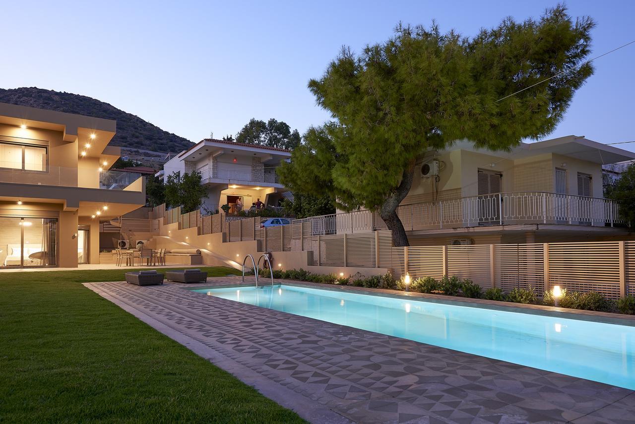 Elaia Luxury Suites Lagonisi Exterior foto